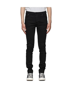 Logo-Patch Skinny Jeans