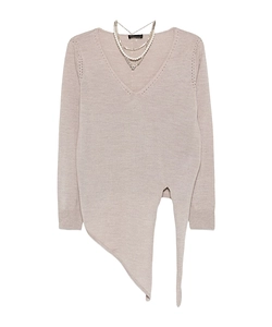 Liu Jo Long Sleeve Asymmetric Jumper