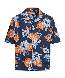 Short-Sleeved Printed Shirt