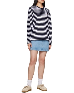 Striped Long-Sleeved T-Shirt