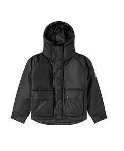 X And Wander Logo-Print Padded Jacket