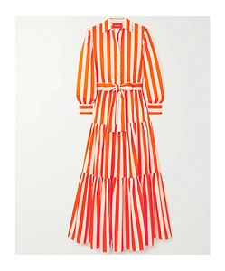 Bellini Striped Shirt Dress