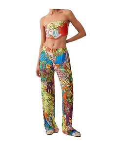 Liu Jo Printed Flared Pants