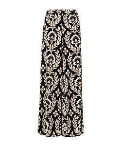 Graphic-Print Palazzo Trousers