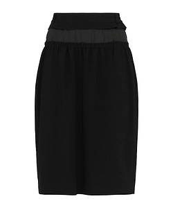 Envers Satin Midi Skirt