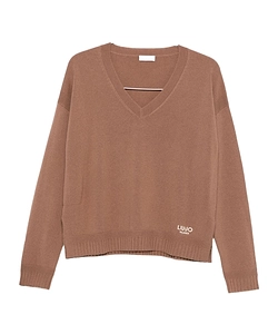 Liu Jo V-Neck Long Sleeve Jumper