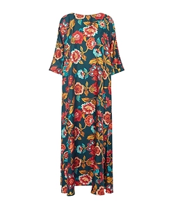Muumuu Dress Round Neck