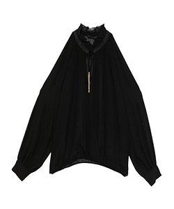Long Sleeves Tassel Blouse