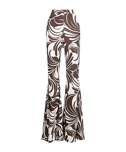 Superflare Watermarble-Print Trousers