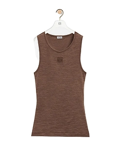 Anagram Tank Top In Stretch Wool