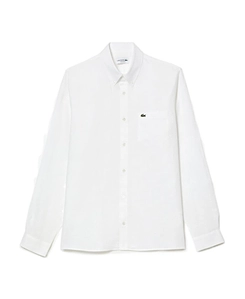 Lacoste Logo-Embroidered Button-Up Shirt