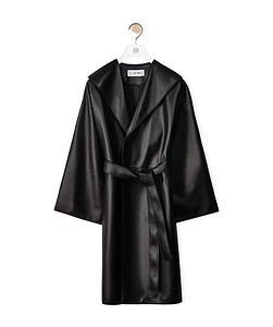 Black Girdle Coat