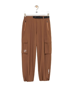X On Buckle Logo Cargo Trousers