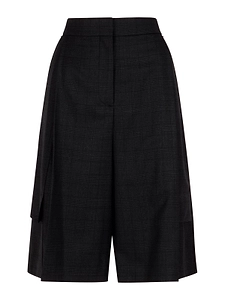 Check-Pattern Cargo Shorts