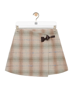 Loewe Checked Mini Skirt