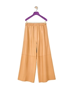 Cropped Elasticated Trousers