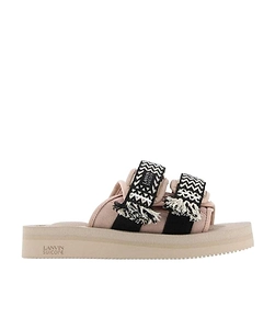 Suicoke X Lanvin Lace Velcro Slips