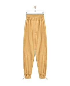 Elasticated Trousers In Papery Nappa