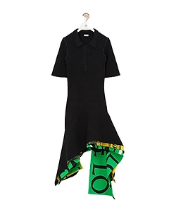 Loewe Asymmetric Polo Dress