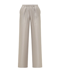 Alera Wide-Leg Silk Trousers