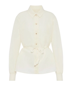 Maison Margiela Tie-Waist Button Shirt