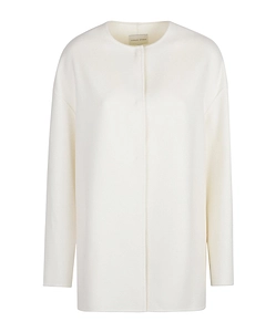 Double-Faced Wool And Cashmere Cocoon Coat