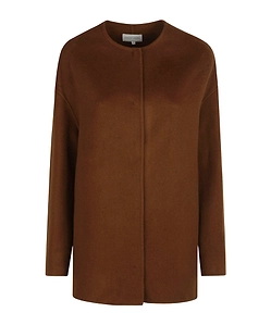 Double-Faced Wool And Cashmere Cocoon Coat