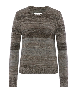 Virgin-Wool Crewneck Knit