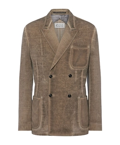 Maison Margiela Double-Breasted Vintage Effect Blazer