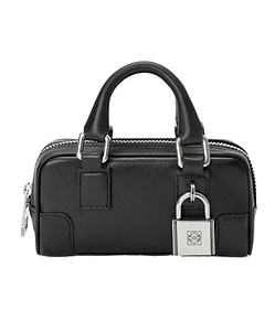 Loewe Amazona Nano Padlock Detailed Clutch Bag