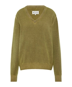 Virgin Wool V-Neck Sweater
