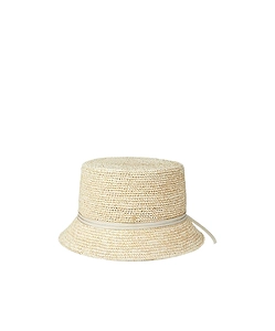 Maison Michel Lila Woven Cloche Hat