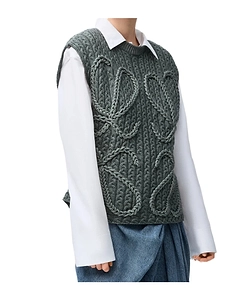 Loewe Anagram Knitted Vest