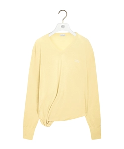 Loewe Asymmetric Silhouette Knitted Jumper