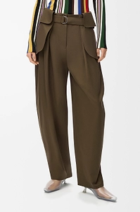 Loewe Belted Wide-Leg Pants
