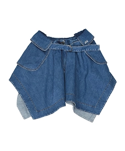 Loewe Belted Asymmetric Skirt