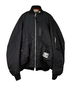 Maison Mihara Yasuhiro Double Leyered Zipped Flight Jacket