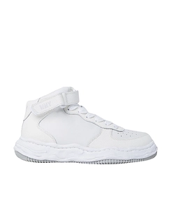 Maison Mihara Yasuhiro Perforated Detailed High Top Sneakers