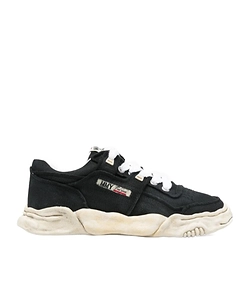 Maison Mihara Yasuhiro Parker Vintage Effect Embroidered Low-Top Sneakers