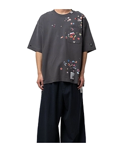 Maison Mihara Yasuhiro Short-Sleeved Crewneck T-Shirt