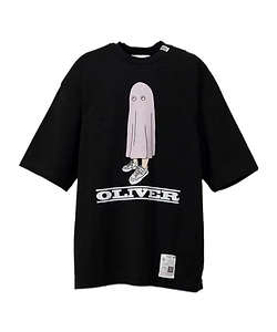 Maison Mihara Yasuhiro Short-Sleeve Oliver Printed T-Shirt