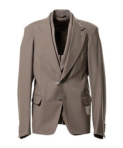 Maison Mihara Yasuhiro Front Layered Jacket