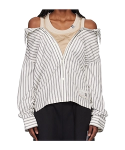 Maison Mihara Yasuhiro Layered Crewneck Top