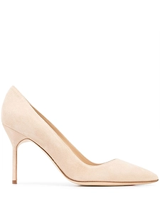 Hangisi Satin Jewel Buckle Pumps