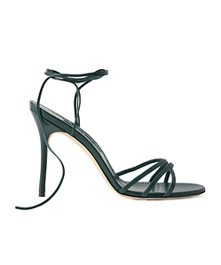 Leva 105 Leather High-Heeled Sandals