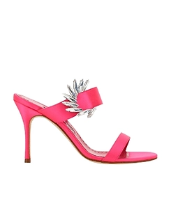 Manolo Blahnik Embellished Heeled Sandals