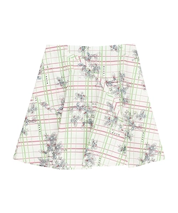 Marni Kids Greenhouse Pattern Mini Skirt