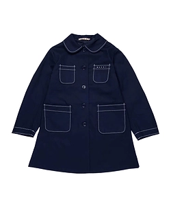 Marni Kids Logo Embroidered Jacket