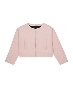 Marni Kids Logo Embroidered Zip-Up Jacket