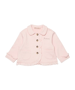 Marni Kids Logo Embroidered Jacket